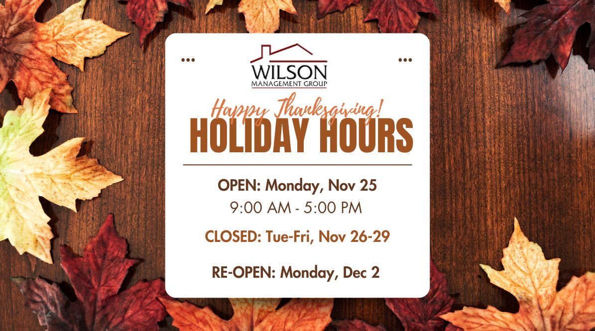 Thanksgiving Holiday Office Hours